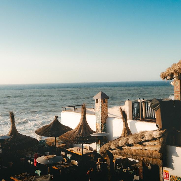 Outdoor terrace seating suitable for families in Madrid